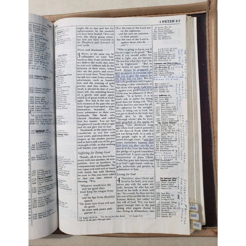 1983 Thompson Chain-Reference New International Version Bible Red Letter READ - Picture 14 of 14